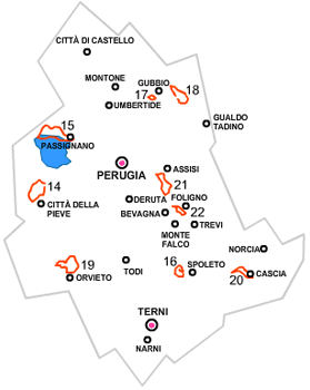 Mappa Itinerari Difficili