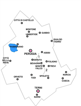 Mappa Itinerari Difficili